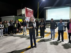 Amecameca, pavimentación, concreto hidráulico, calle del Llorón, infraestructura, seguridad, movilidad, bienestar, inversión, FISE 2024, luminarias solares, desarrollo municipal, Ivette Topete García, Delfina Gómez Álvarez