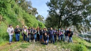 Unen fuerzas para reforestar y preservar el Cerro del Sacromonte en Amecameca