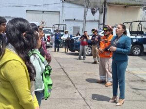 Gobierno de Amecameca realiza simulacro de evacuación para fortalecer la cultura de la prevención
