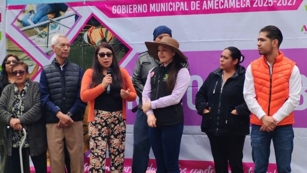 Para el progreso de Amecameca no se escatiman recursos: Ivette Topete García