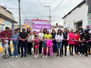 Gobierno de Amecameca cumple promesas: entrega pavimentación en calle Libertad