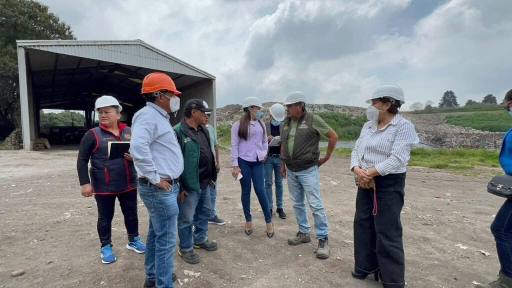 Gobierno de Amecameca recibe reconocimiento por manejo sostenible de residuos en relleno sanitario