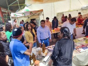 Ayapango celebra el Tianguis de la Economía y Cultura Campesina y el tercer aniversario del corredor gastro-artesanal