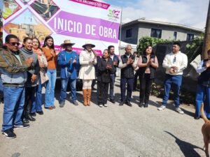 INICIA ALCALDESA IVETTE TOPETE GARCÍA UNA OBRA MÁS EN AMECAMECA