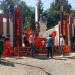 Panteón El Castillo estrena magnífico arco de acceso, obra realizada por alumnos de la Escuela Normal de Amecameca