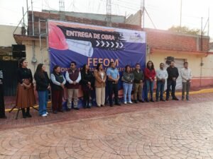 Ayapango entrega la repavimentación de la calle 2 de Marzo, una obra que mejora la movilidad y dignifica a la comunidad