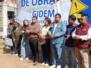 Inicia la repavimentación de la calle Ocampo en Poxtla, Ayapango