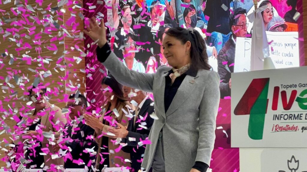 Ivette Topete rinde su Primer Informe de Gobierno: “En Amecameca hemos logrado un gobierno responsable, con seguridad y obra pública”