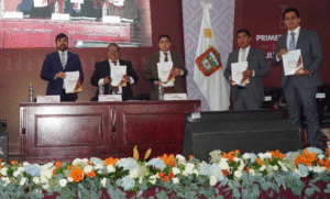 Rinde Juan Calvo su Primer Informe de Gobierno en Juchitepec