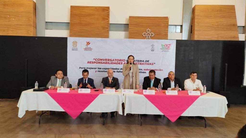 Amecameca se consolida como referente en transparencia al ser sede del Conversatorio en Materia de Responsabilidades Administrativas