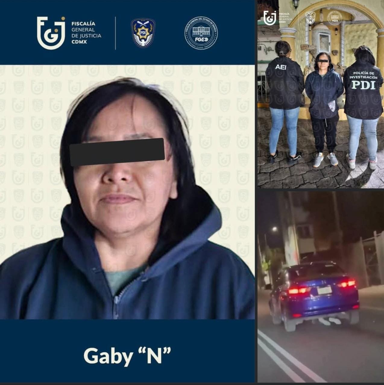 Detienen en Oaxaca a presunta responsable de la muerte de motociclista en Iztapalapa