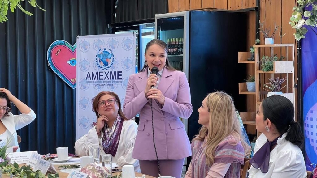 Asiste alcaldesa Ivette Topete a encuentro con 50 empresarias de la región oriente en Amecameca