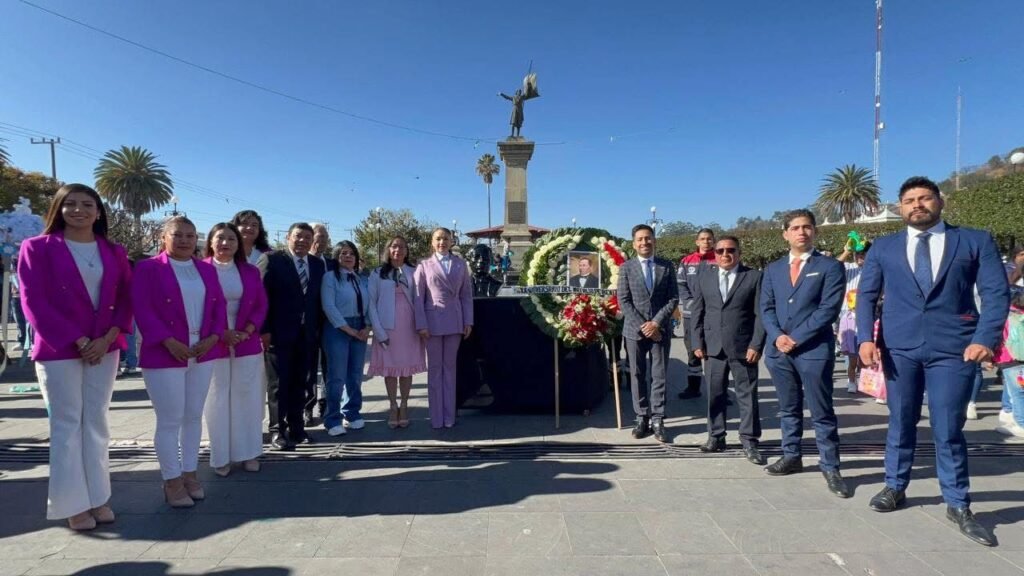 Conmemoran en Amecameca el 220 aniversario del natalicio de Benito Juárez