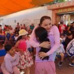 Alcaldesa Dra. Ivette Topete cumple segundo día de recorridos llevando sonrisas a la niñez de Amecameca