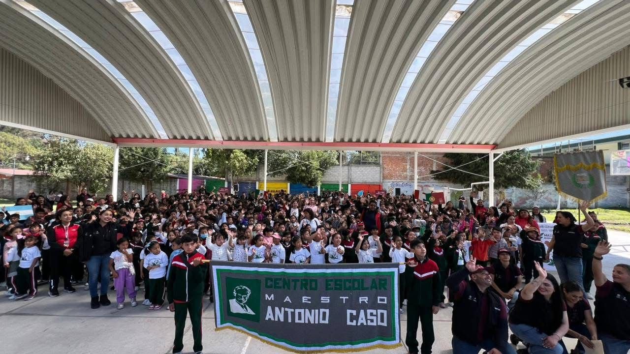 Impulsa Gobierno de Amecameca cultura de paz desde la Escuela Primaria Antonio Caso