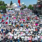 Gobernadora Delfina Gómez y 75 mil mexiquenses respaldan a Claudia Sheinbaum en Tlalnepantla