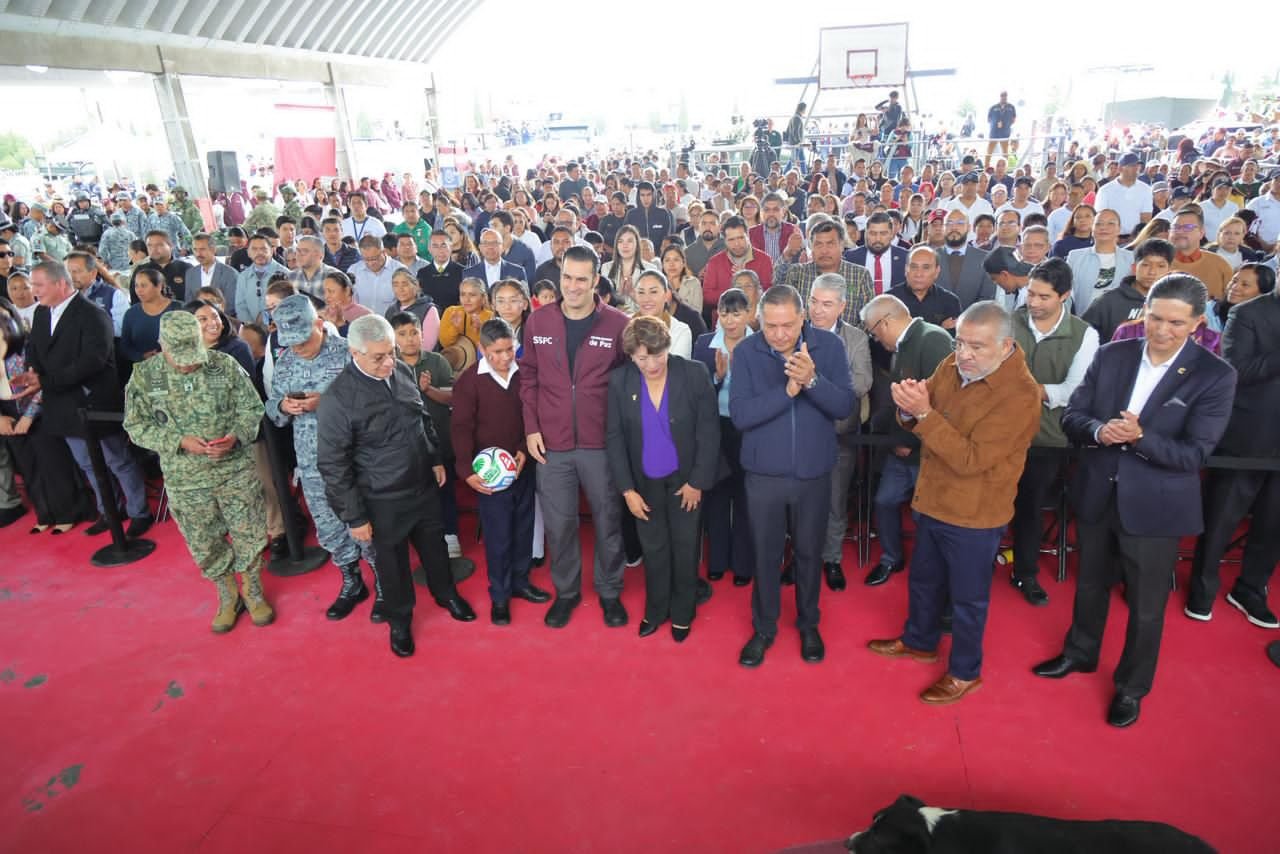 Martha Camacho atestigua inicio de jornadas de paz y desarme voluntario en Toluca