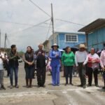 Con hechos, Ivette Topete impulsa el progreso de Amecameca con nueva pavimentación en San Diego Huehuecalco