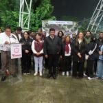 Texcoco ilumina la Alameda con 300 lámparas PLEP y refuerza reforestación con más de 200 árboles frutales