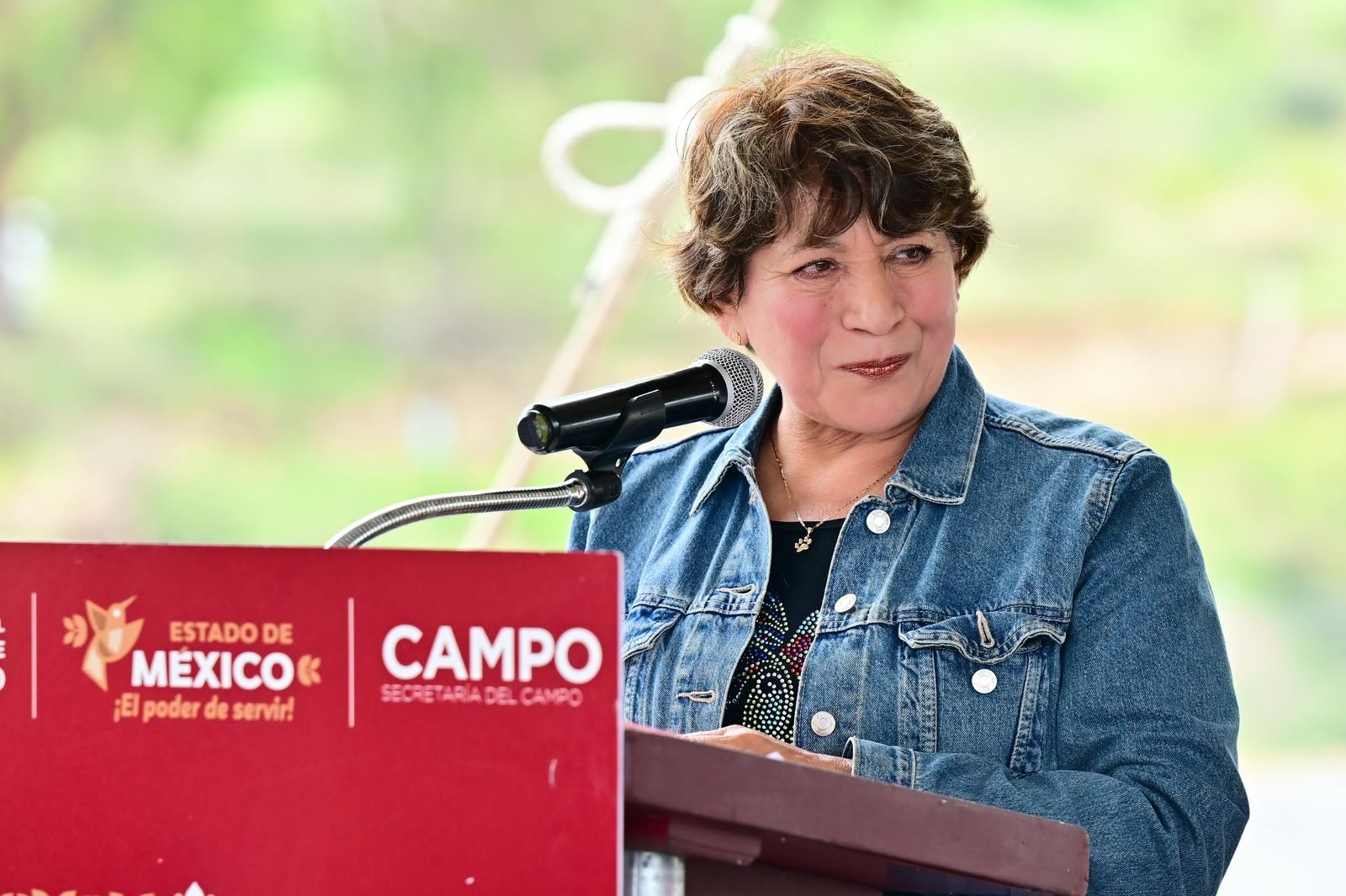 Delfina Gómez entrega infraestructura hídrica en Texcoco para almacenar ...