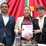 Delfina Gómez destaca trabajo conjunto con el Congreso del Estado de México durante apertura del tercer año legislativo