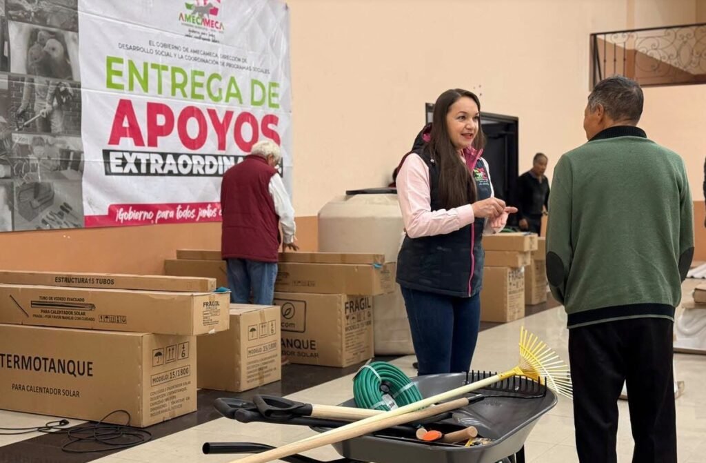Amecameca impulsa programas sociales para mejorar la vivienda y apoyar la economía familiar